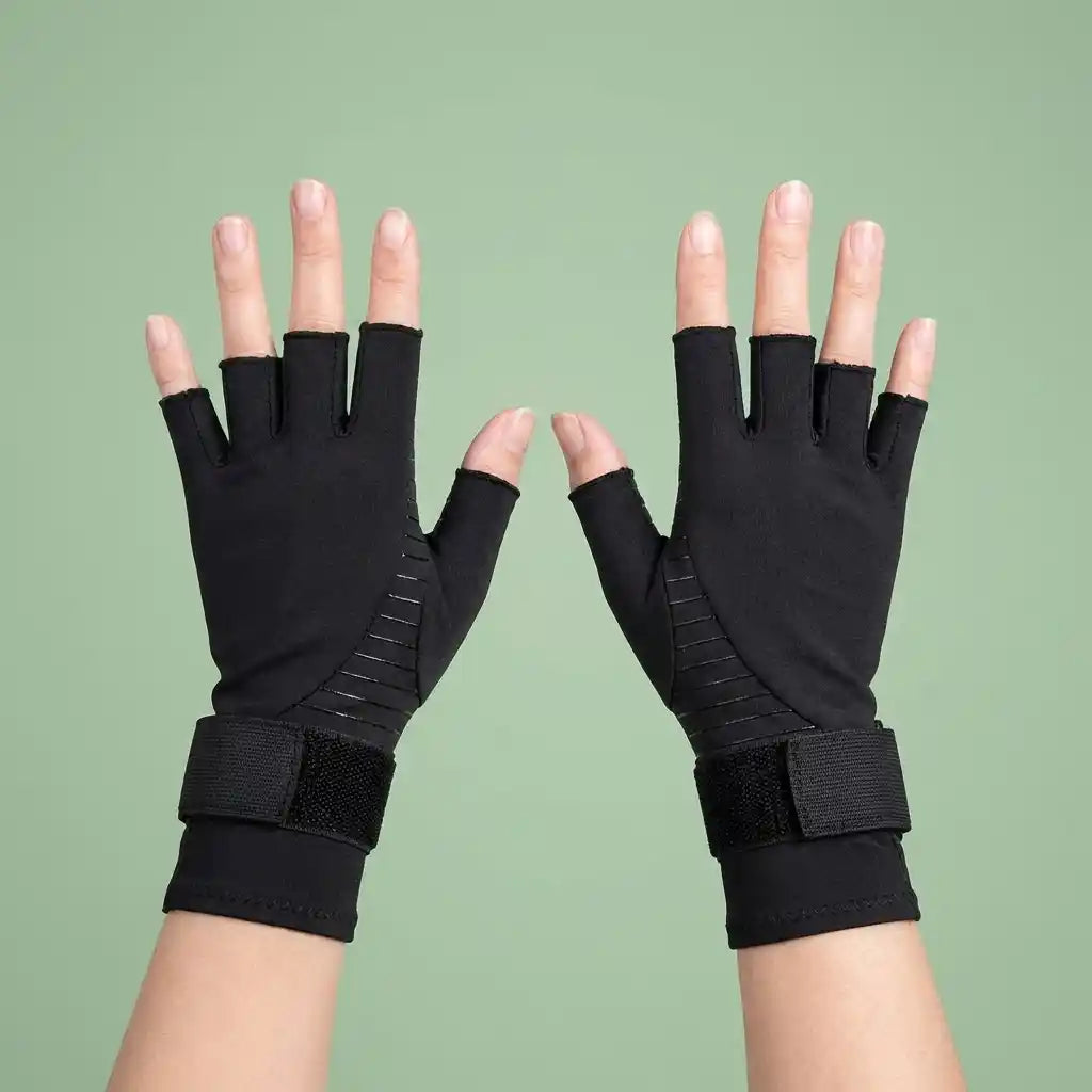 Copper-Infused Compression Gardening Gloves